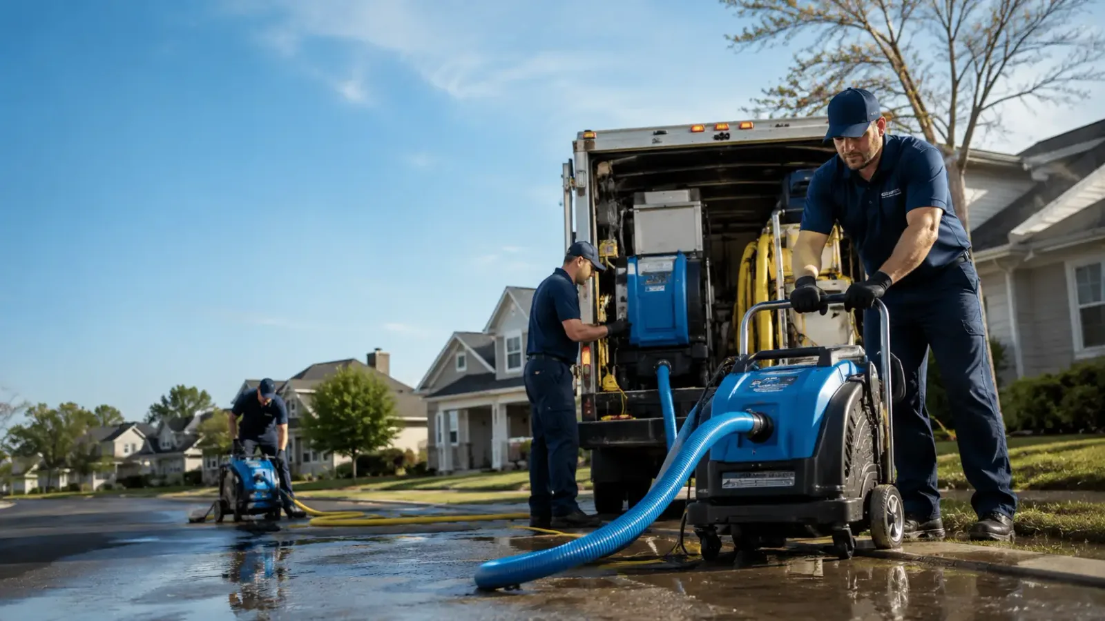 Flood Damage Cleanup in Cement, OK
